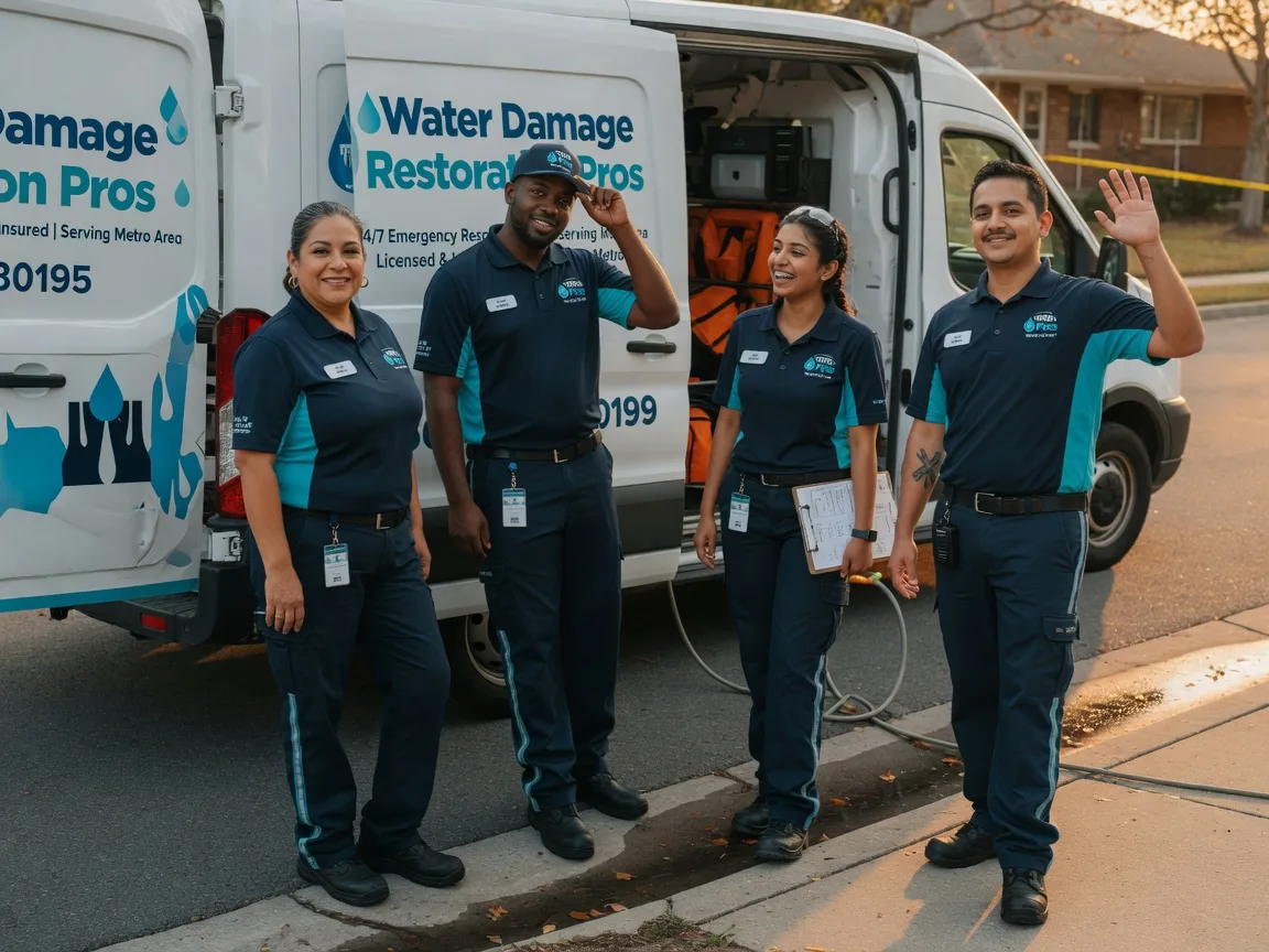 Water Damage Restoration company in New London, NC